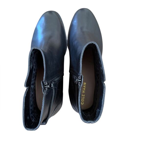 NWOT Cole Haan Hampshire Buckle Black Booties – Sz 9B - Picture 7 of 9